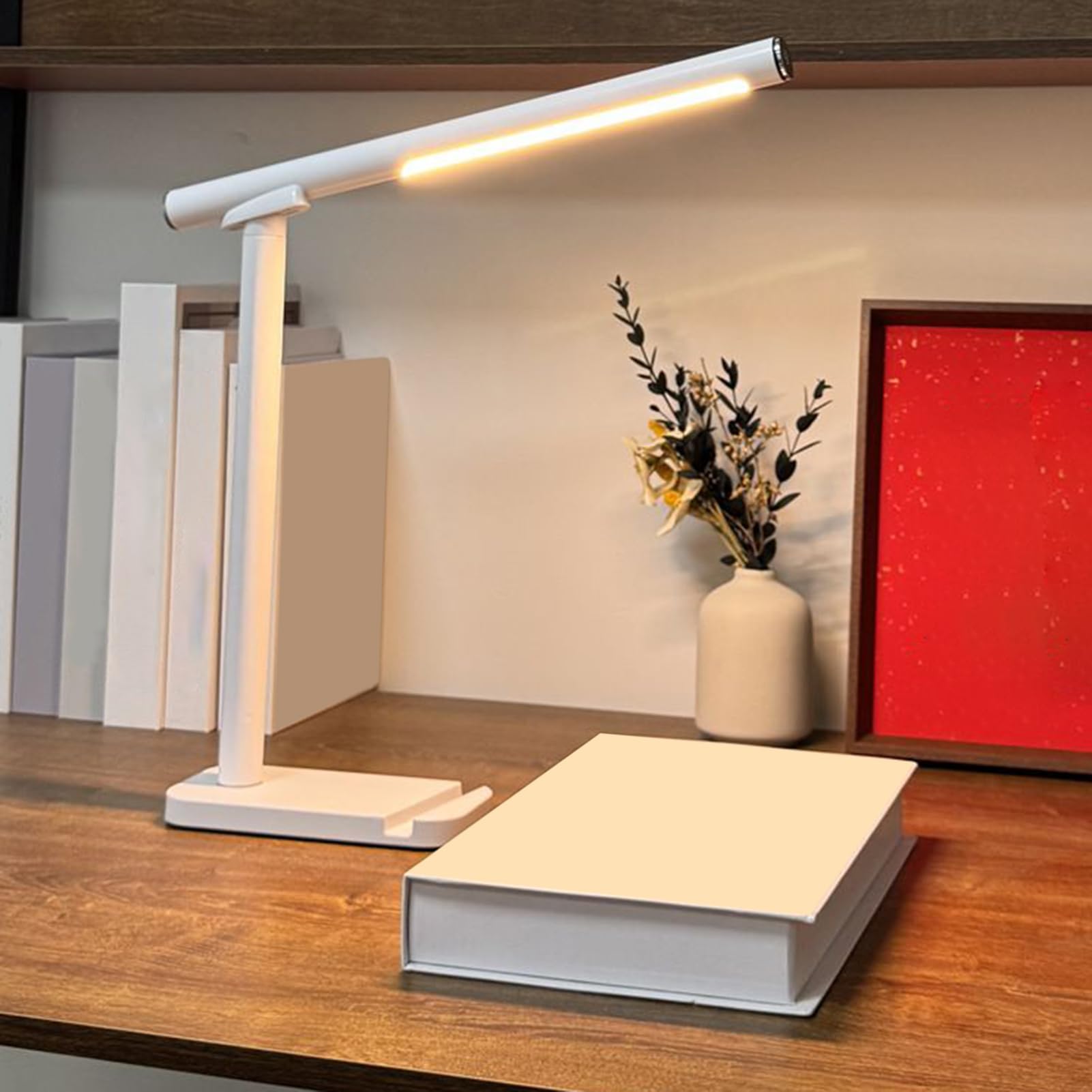 Lámpara Escritorio Control Táctil Luz De Brillo Ajustable