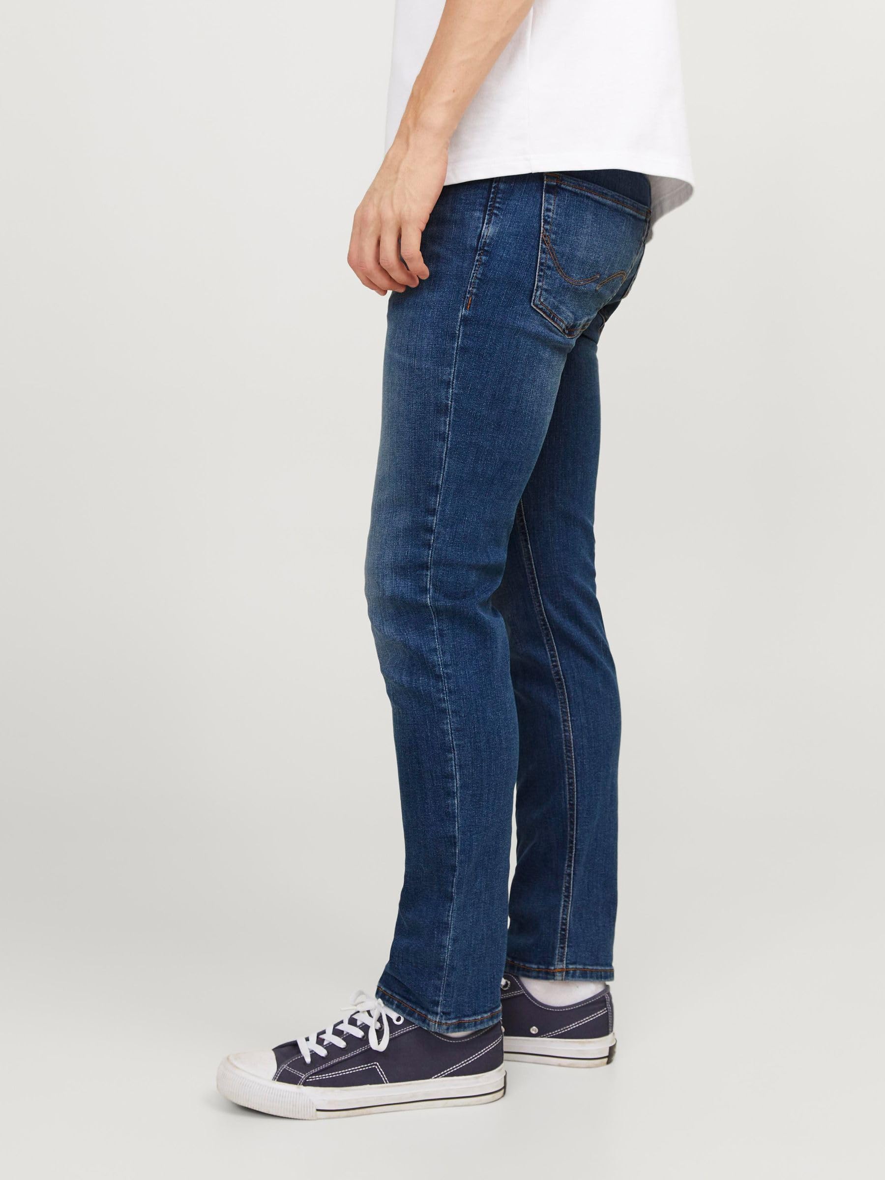 Mêskie Jeansy TIM Straight Legs Slim Fit z p³askim przodem TIM ORIGINAL