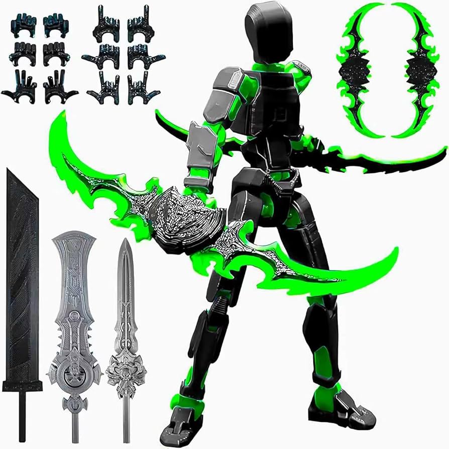 Amazon.co.jp: T13 (組み立て完了) 3Dプリントアクションフィギュア