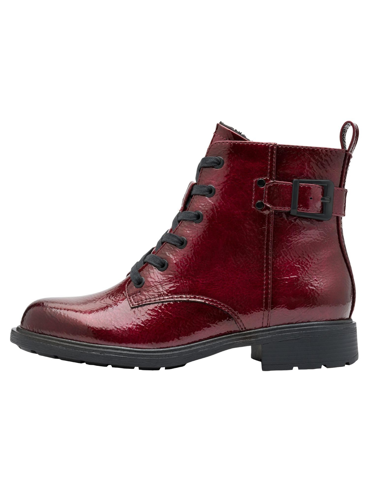 Jana Kobiety Jana Damen Lace Boot Flat VeganModa — buty