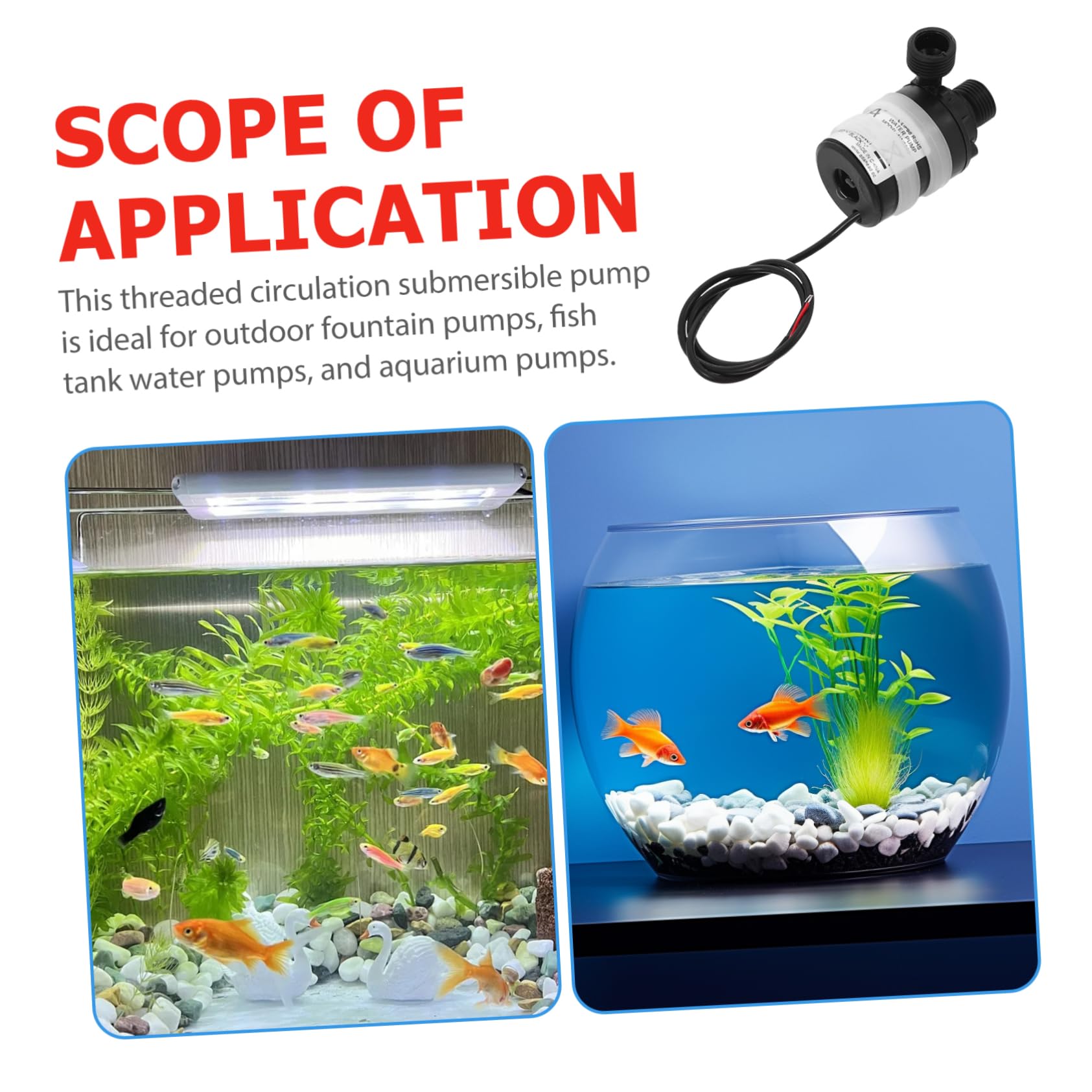 Pompa Sommergibile Mini Portatile 12v Dc Pompa Di Circolazione Per Fontane Acquario Stagno Di Acqua Leggera E Trasportabile
