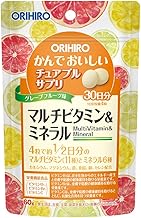 ORIHIRO Chewable Supplement, Multi-Vitamins & Minerals