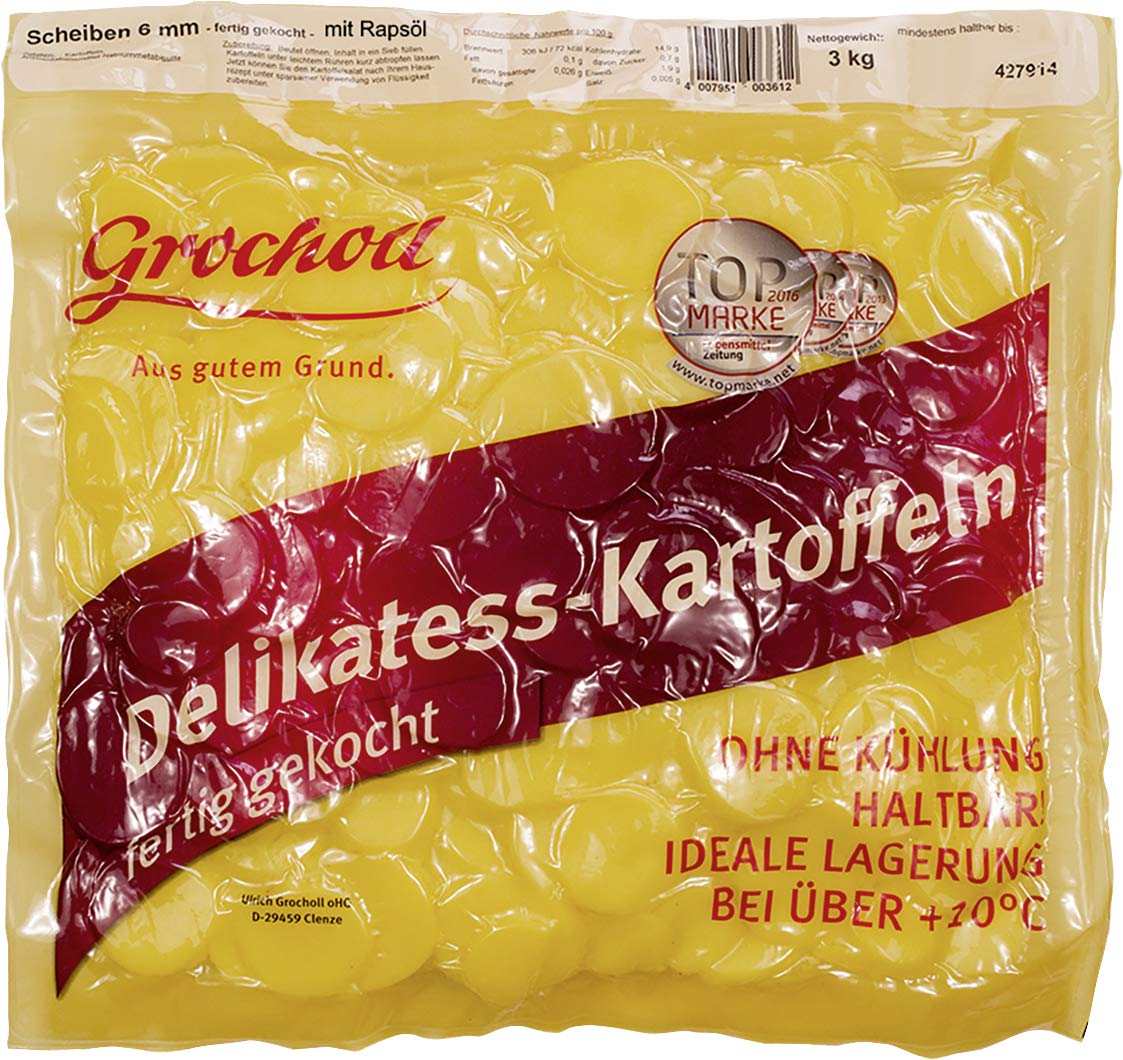 Kartoffeln Scheiben 6mm mit Öl 3kg