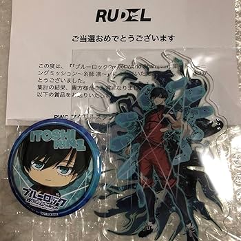 ブルーロック PWC アクリルスタンド コースター１周年記念　糸師 凛 ブルーロック_アクリルコースター(スタンド付) 糸師 凛 U-20
