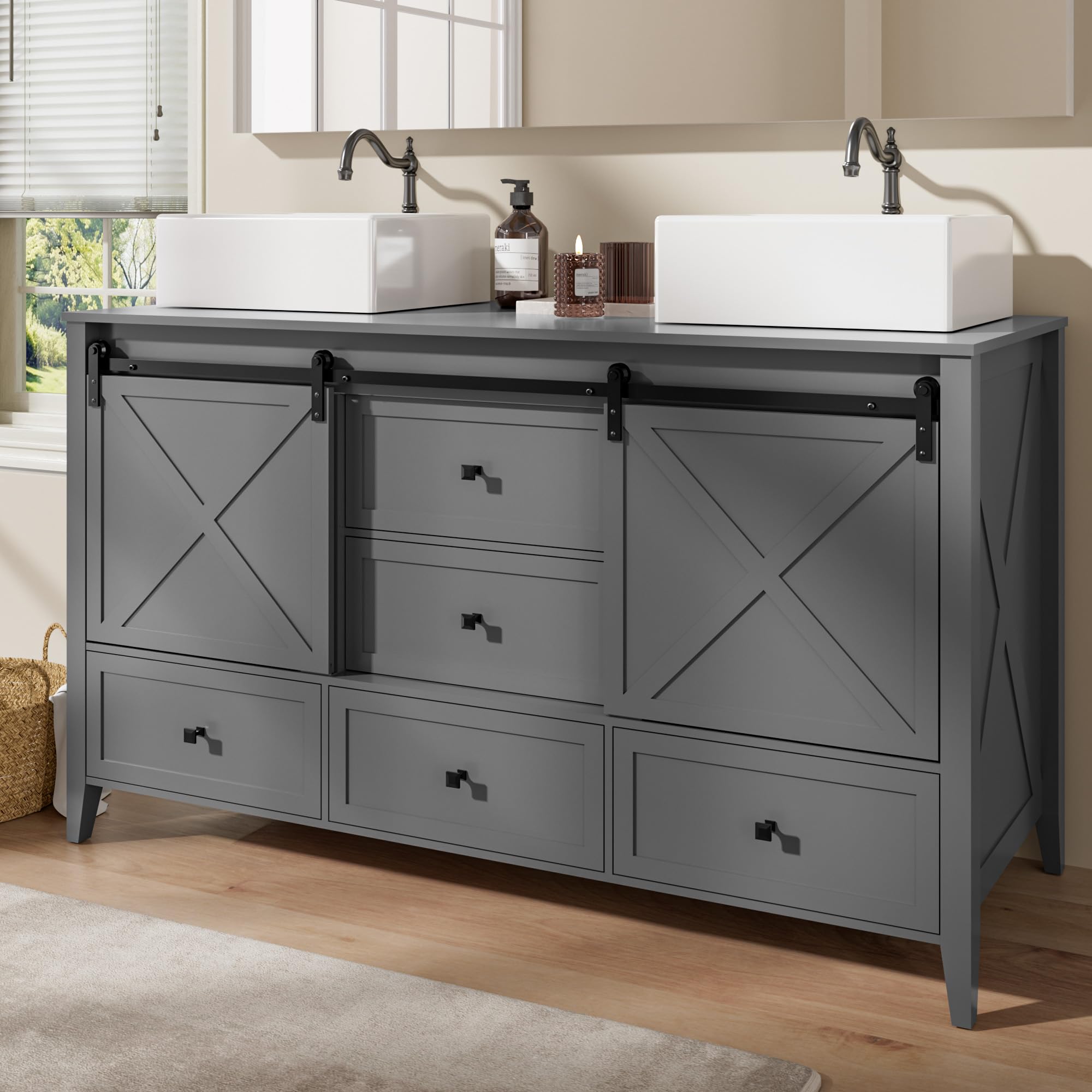 VNN 60" Barn Door Grey