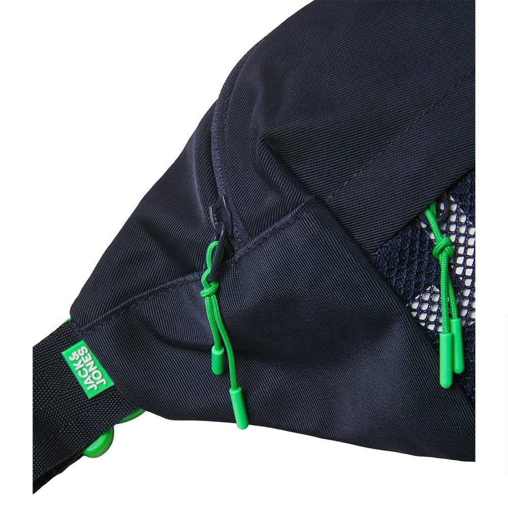 JACK & JONES Jacashford mesh Bumbag Bags, Navy Blazer/Szczegóły: island Green, jeden rozmiar