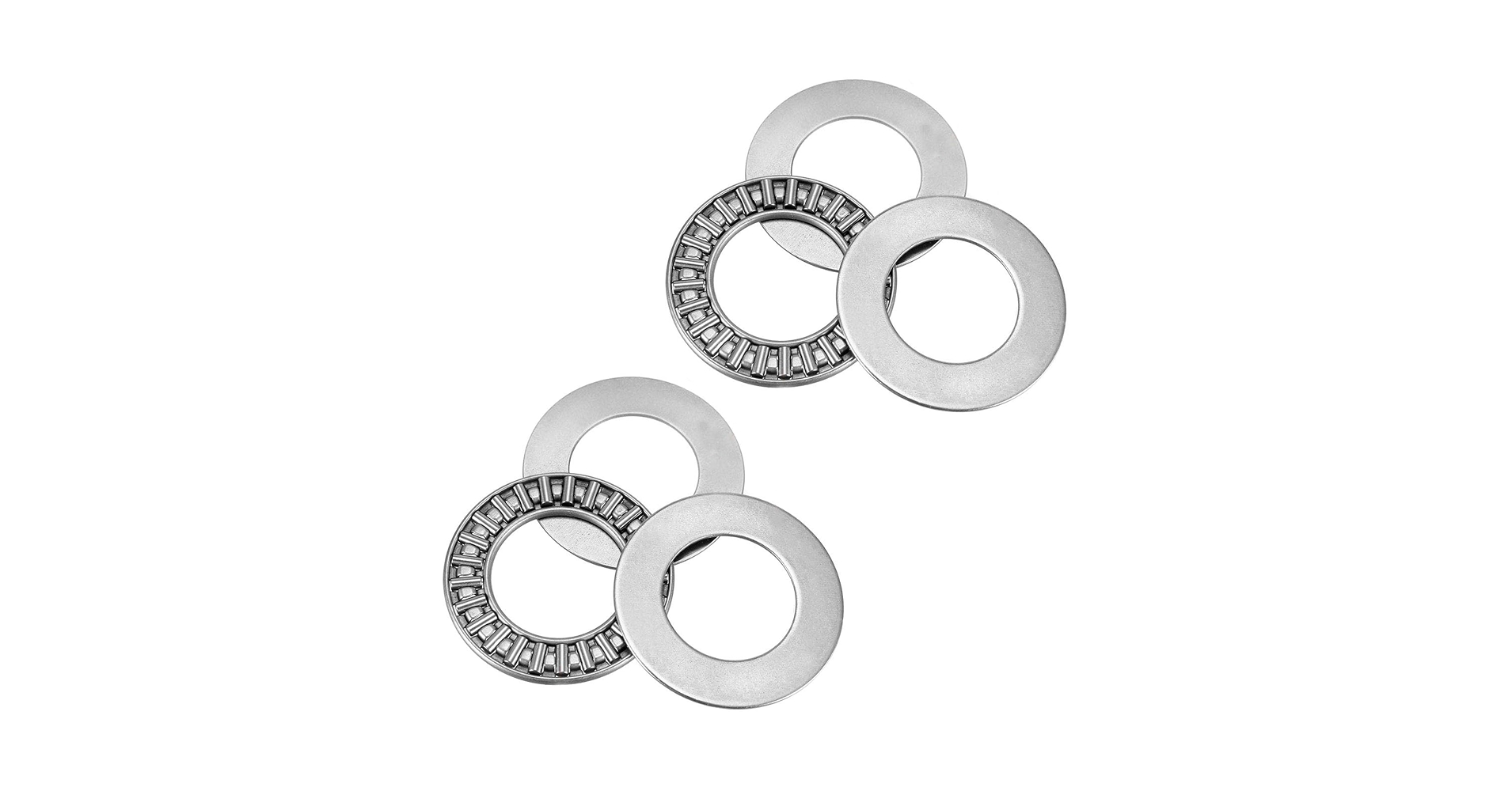 【83cm】SSK mm23mx ZUPAYIPA 2 Sets AXK2035 Thrust Needle Roller Bearings with