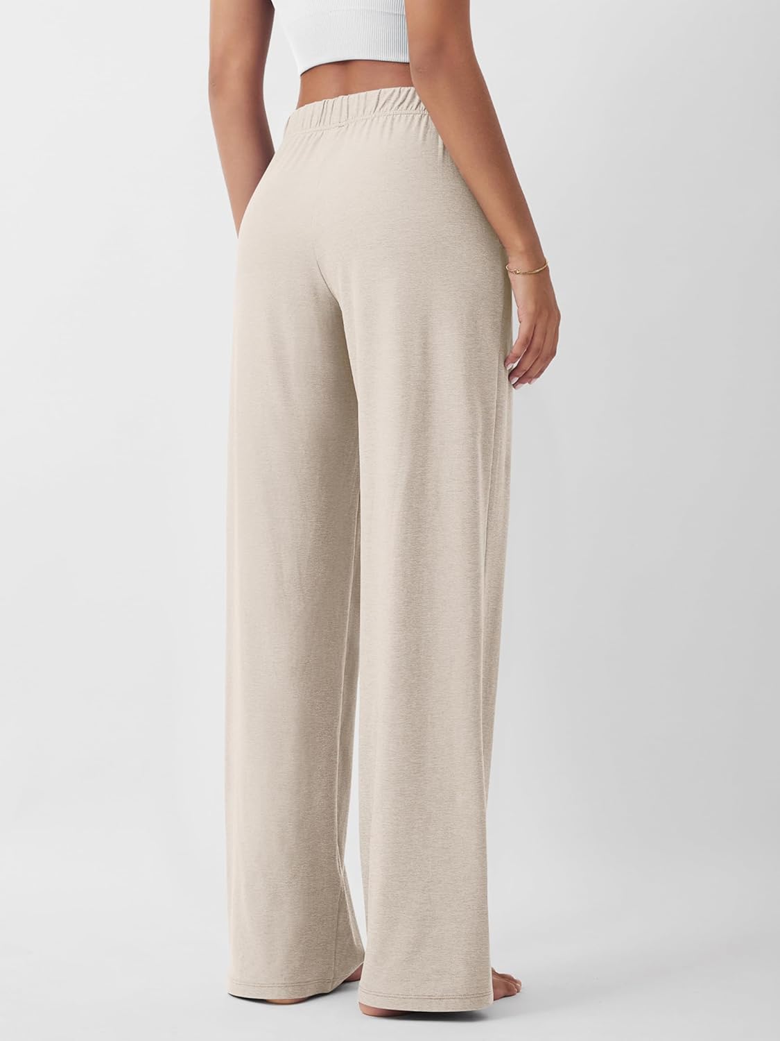 ODODOS Women's Straight Leg Pants Ultra Soft odSTRATUM Tech Relaxed Casual Pajama Lounge Pants with Pockets-29/31 Inseam - Image 4