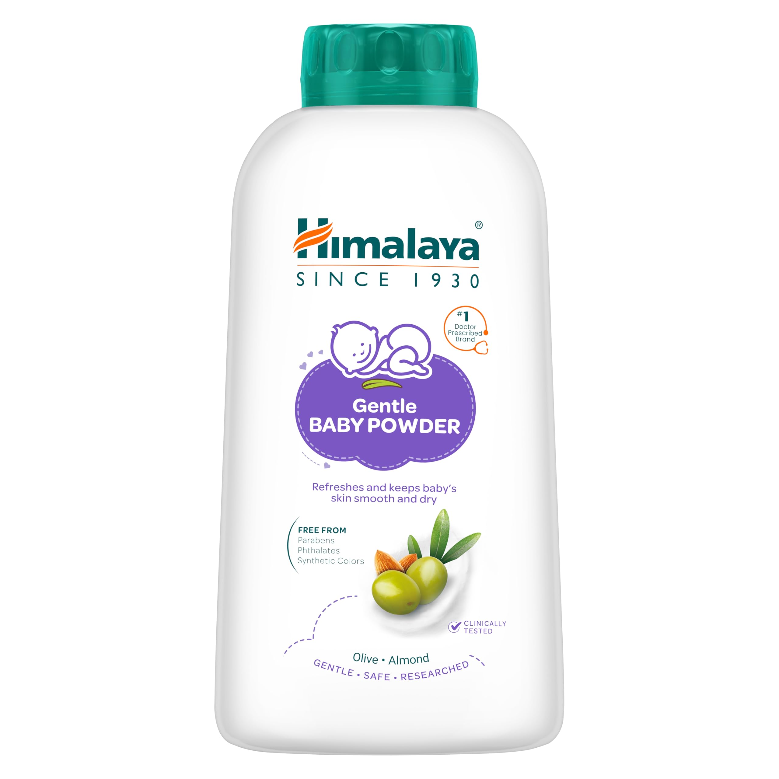 Himalaya Baby Powder 700g | No.1 Doctor-Prescribed Brand | With Yashad Bhasma & Vetiver | Sweat-Free & Refreshing Comfort | Safe for Newborns