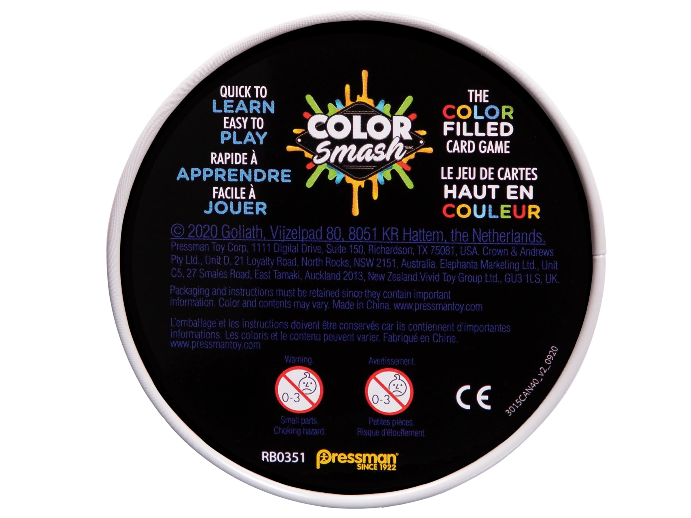 Goliath Color Smash – Juego de Mesa
