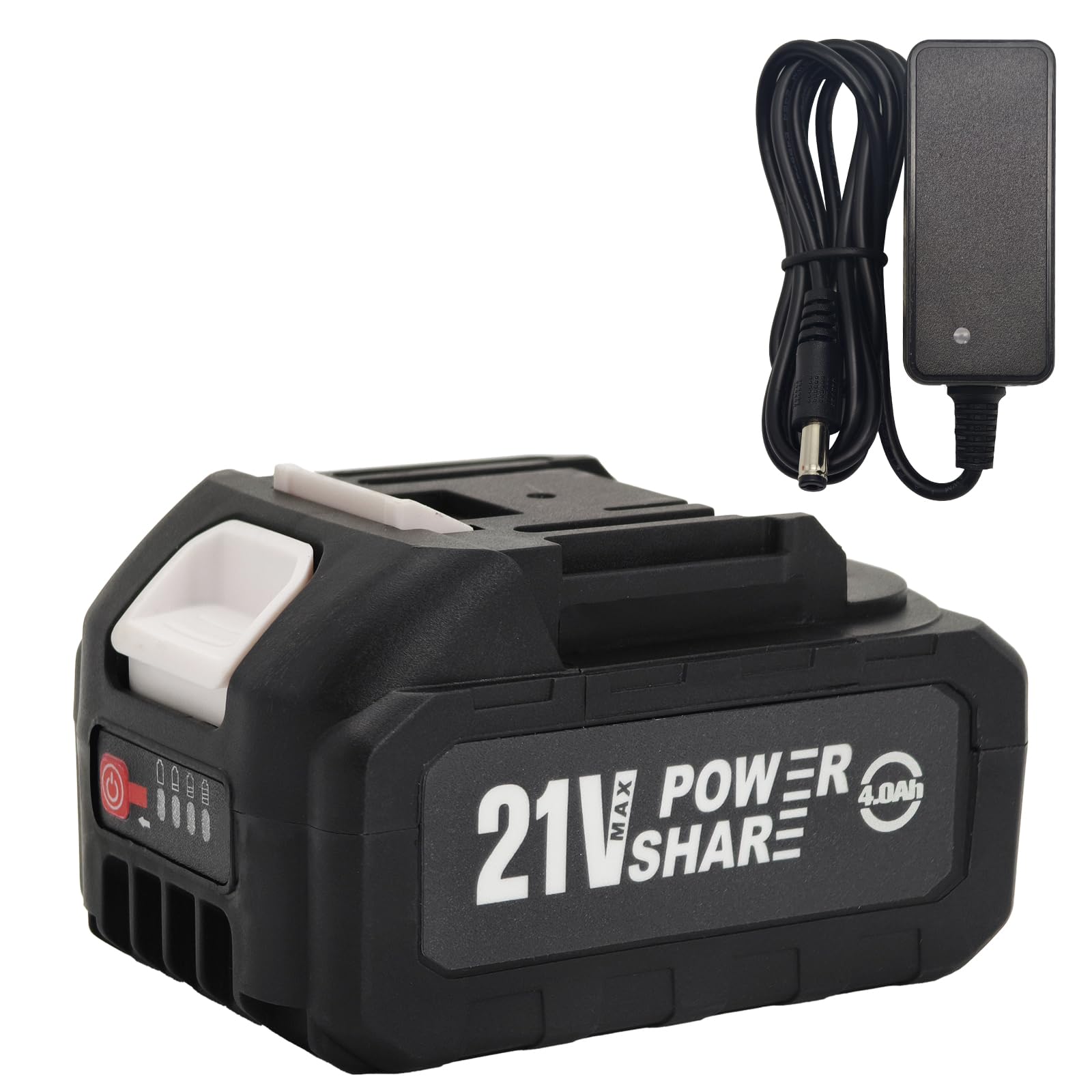 MIMYTH 21V 4.0Ah Battery Replacement & Supplement Cordless Power Tools (Cordless Pressure Washer, Cordless Pruning Shears), 21 Volt Lithium Battery