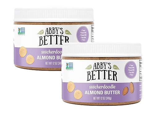 Abby's Better Snickerdoodle - Tarro de almendras (2 unidades)