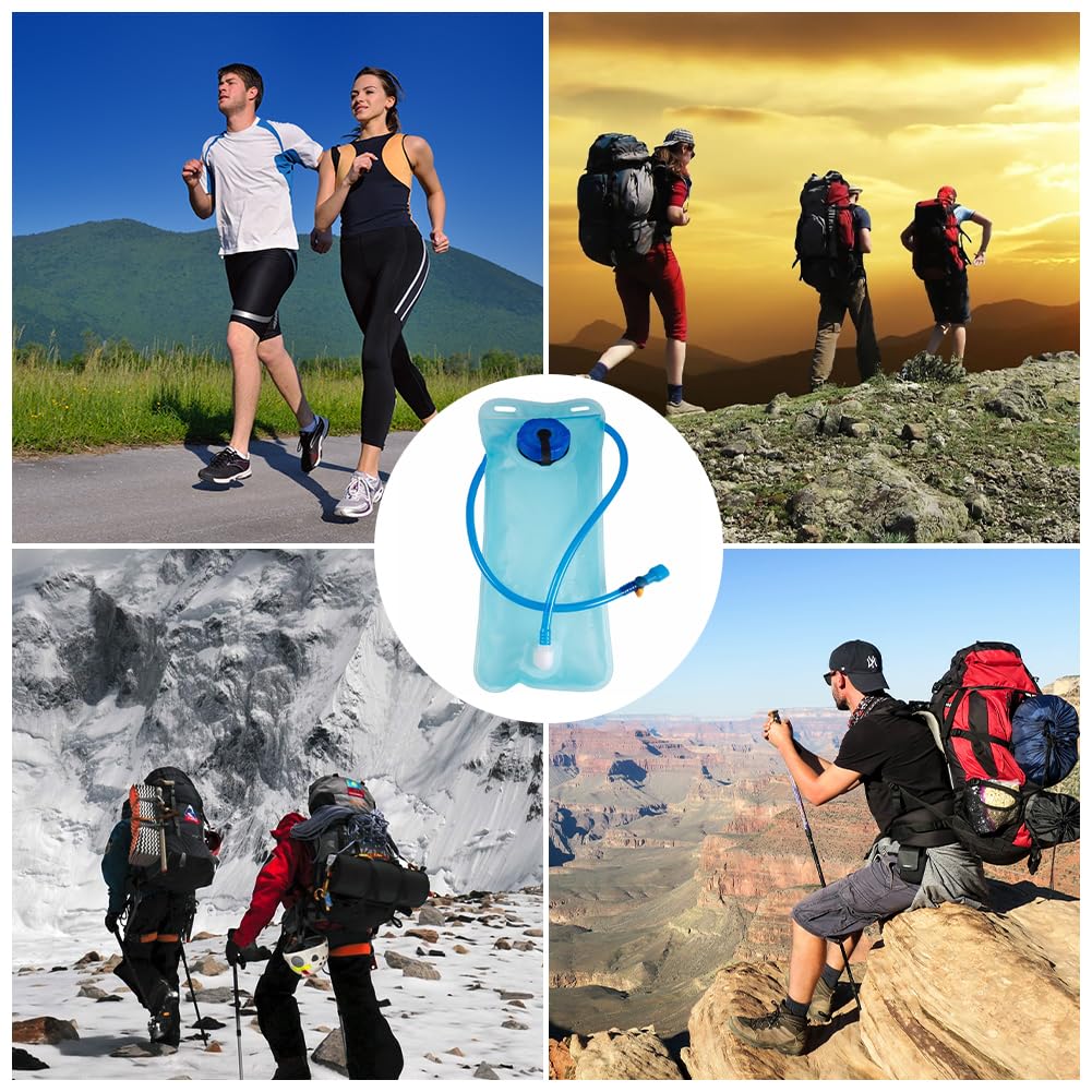 Rakiuty 2L Sacca Acqua per Zaino,Sacca Idratazione,für Outdoor Sport