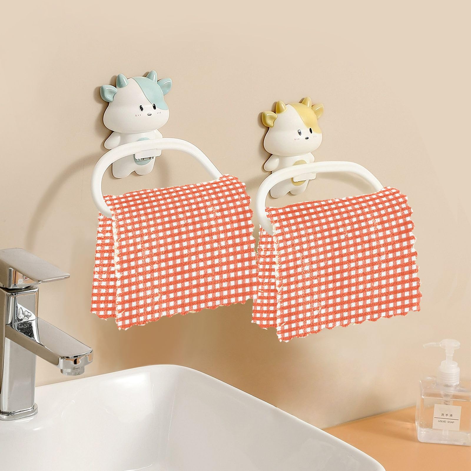 Lot 6 Torchons Cuisine Microfibre Léopard Moderne – Absorbants, Doux, Séchage Rapide, Design Léopard Tendance