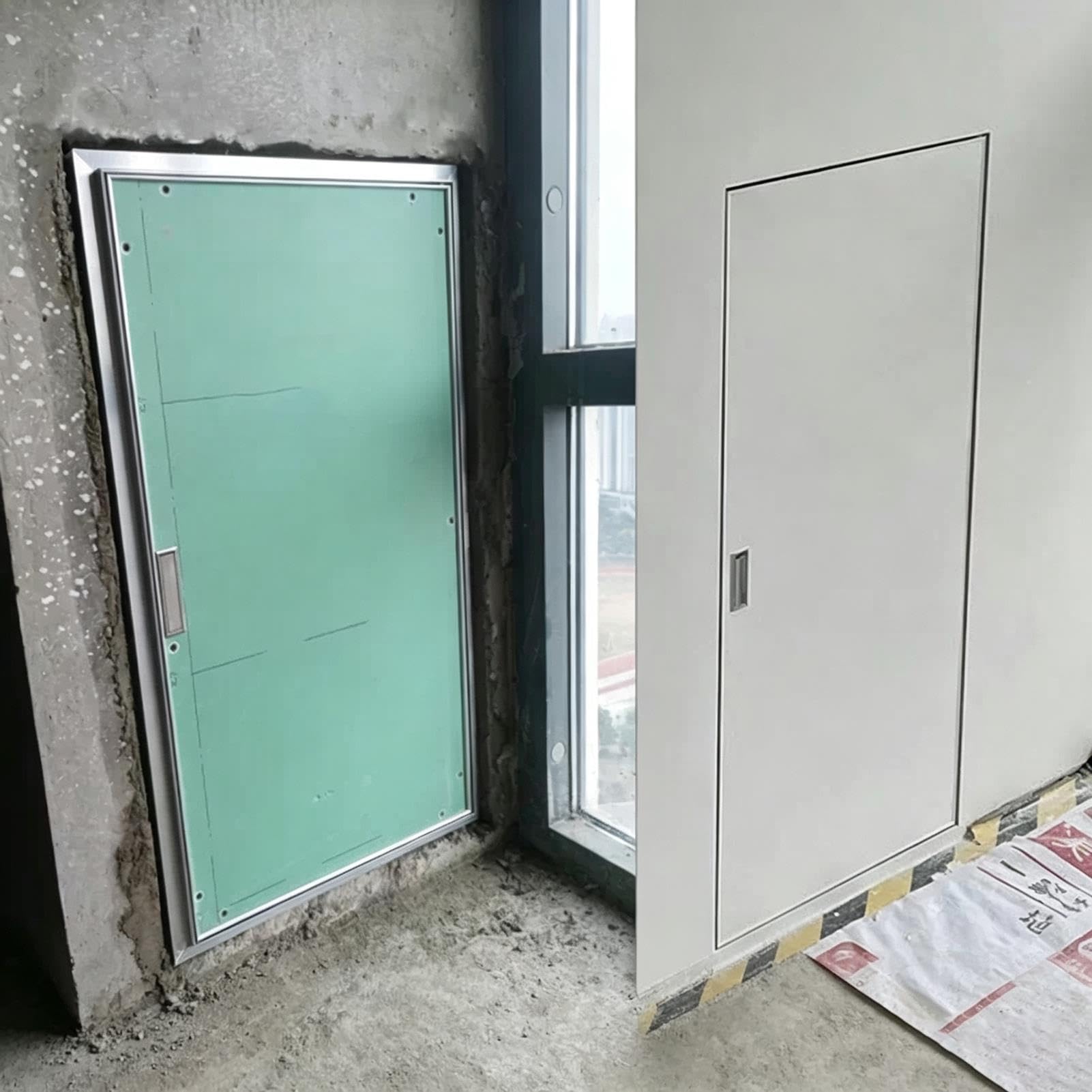 Trampilla Pladur Panel de Acceso de Placa de Yeso con Marco Metálico
