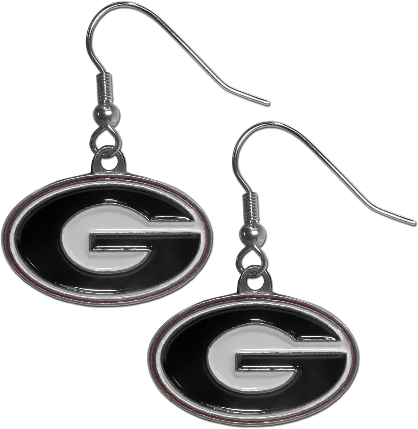 NCAA Siskiyou Sports Womens Texas Tech Red Raiders Dangle Earrings One Size Team Color : Sports Fan Earrings : Sports & Outdoors