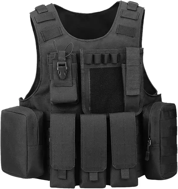 Gilet Tactique Yakeda pour Airsoft, Chasse et Randonnée - HUNTVP