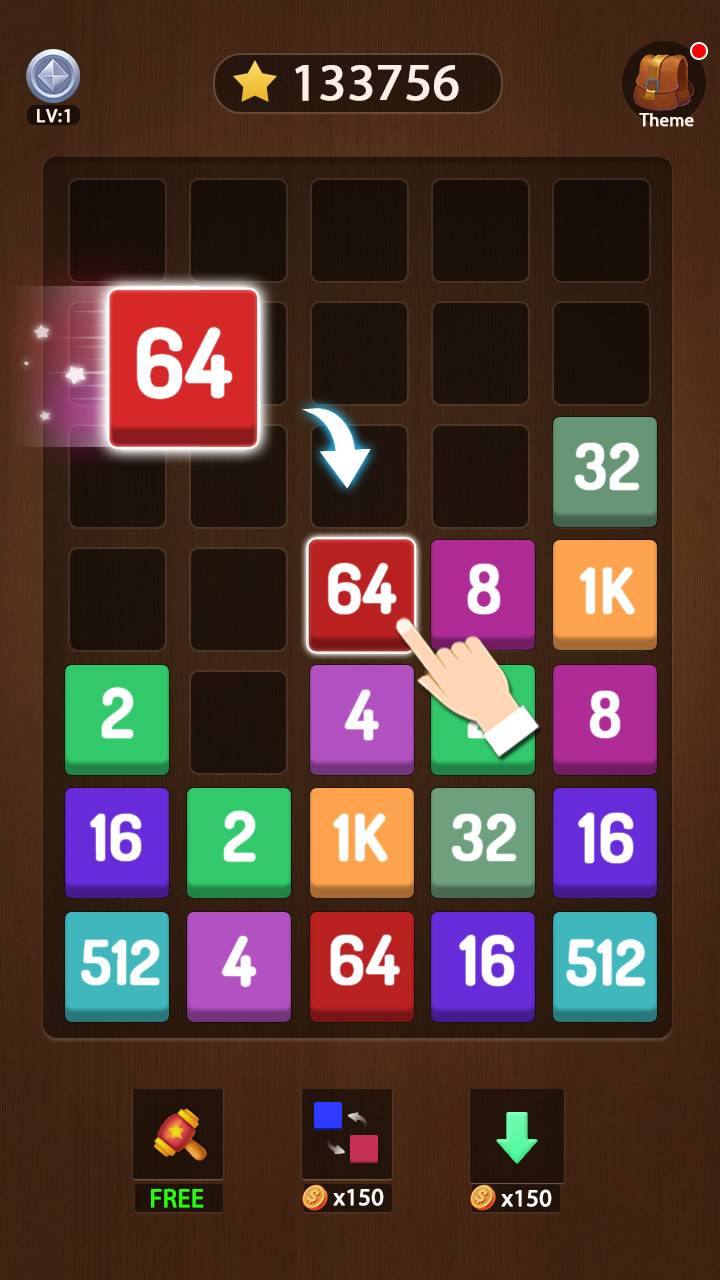 Arrange Blocks Game Merge Block-Puzzle games - App on Amazon Appstore