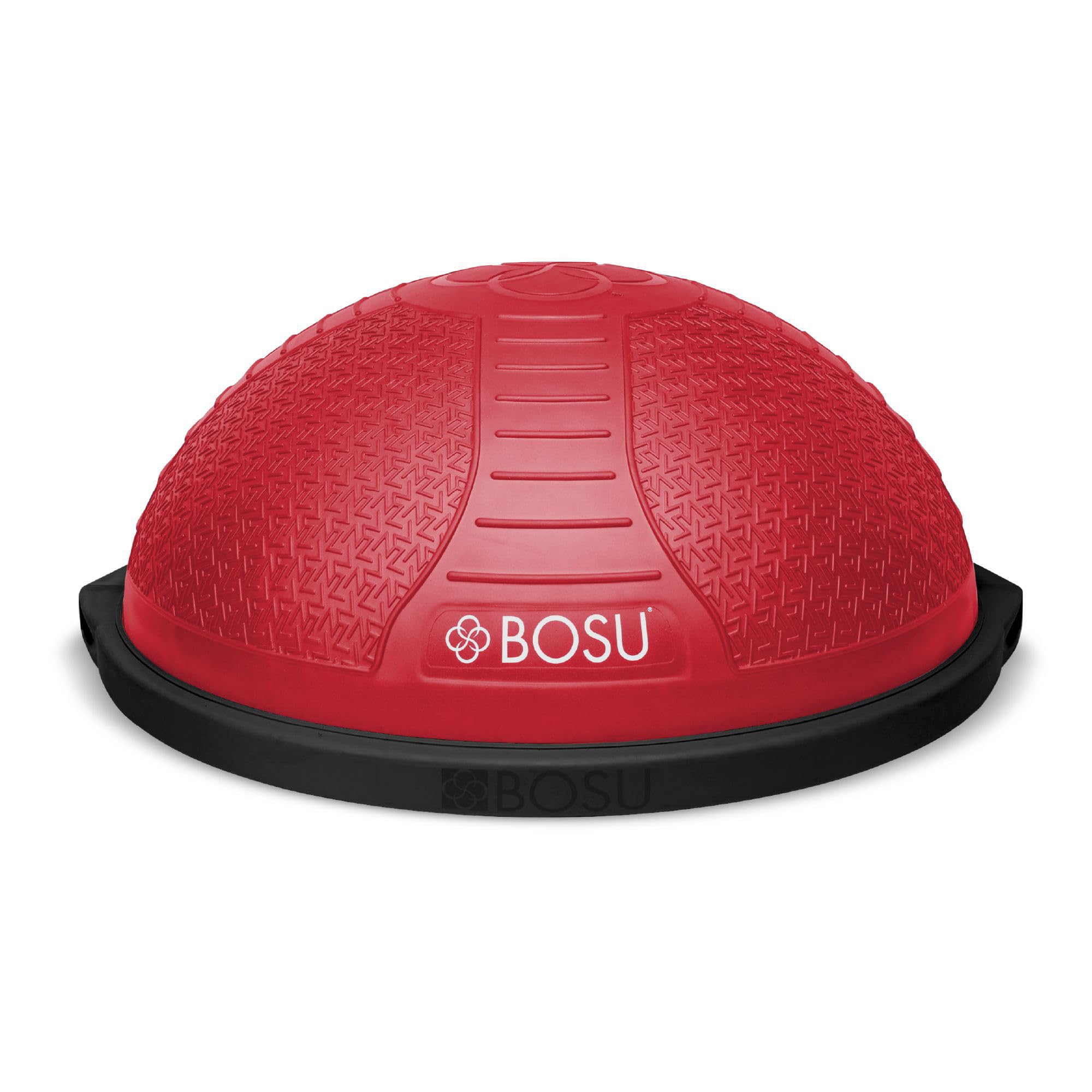 Bosu Half Ball Home Balance Trener do ćwiczeń siłowych i elastycznych z wytrzymałym materiałem odpornym na rozerwanie i pompką ręczną
