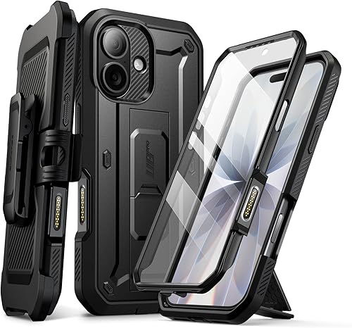 Miniatura 11 de SUPCASE Funda para iPhone 17 Pro Max con botón de control de cámara (Unicorn Beetle Pro), [soporte integrado y protector de pantalla] [protección de