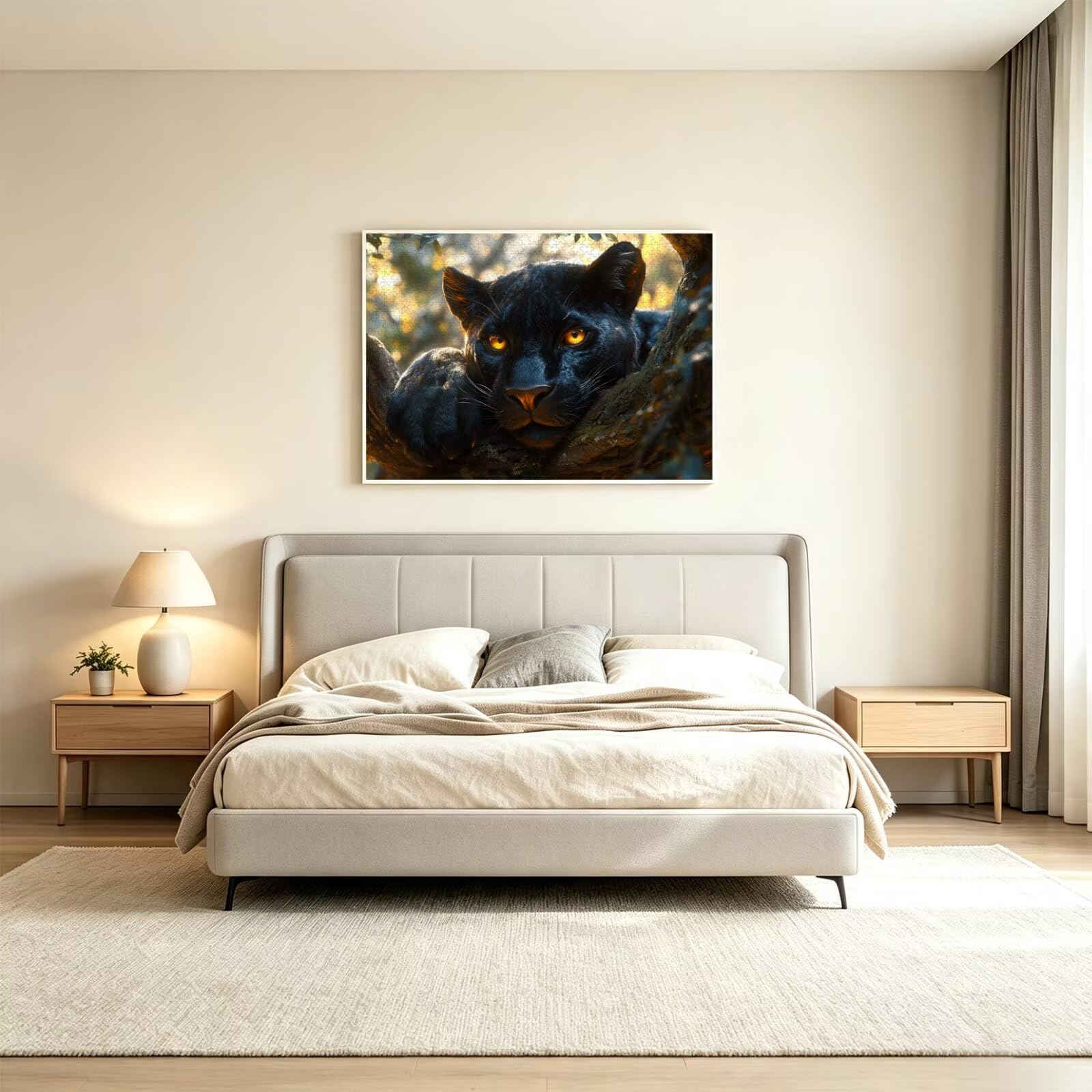 Puzzle 5000 Pezzi Leopardo Puzzle Legno Foreste, n-6