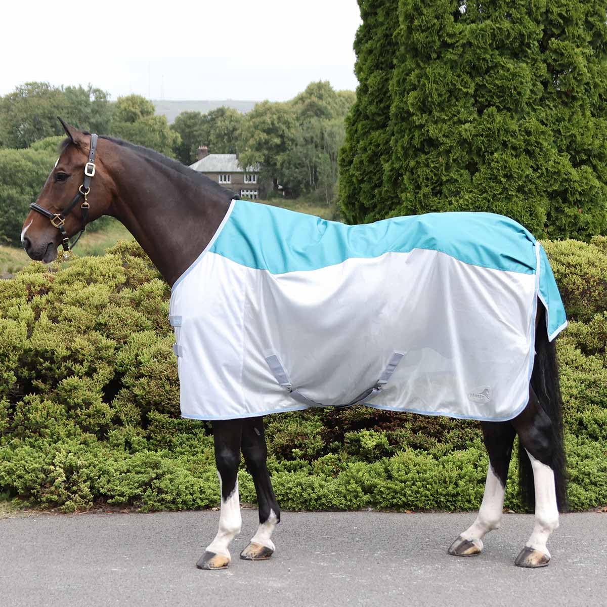 Ventomasta Waterproof Standard Neck Fly Rug – Mesh Lower, Breathable, UPF Protection