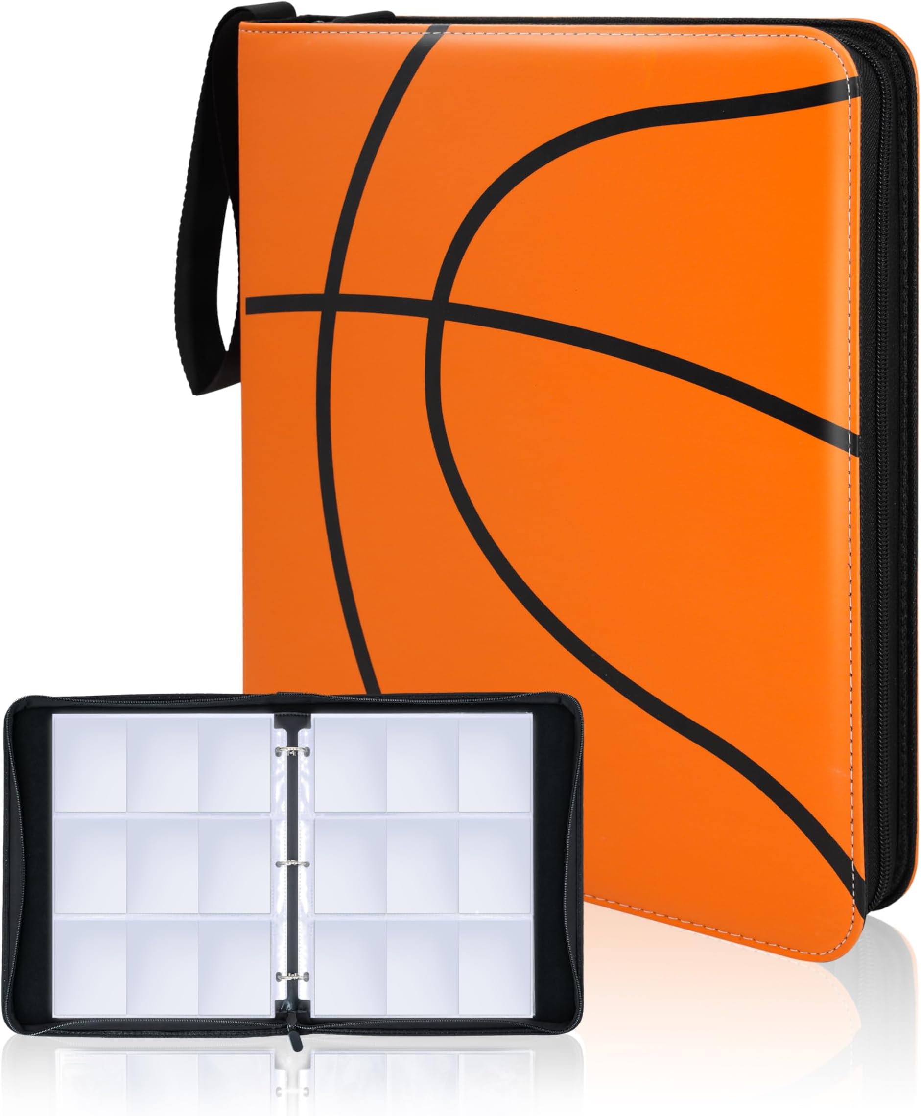 Basketball Card Binder with Sleeves, 900 Pocket Basketball