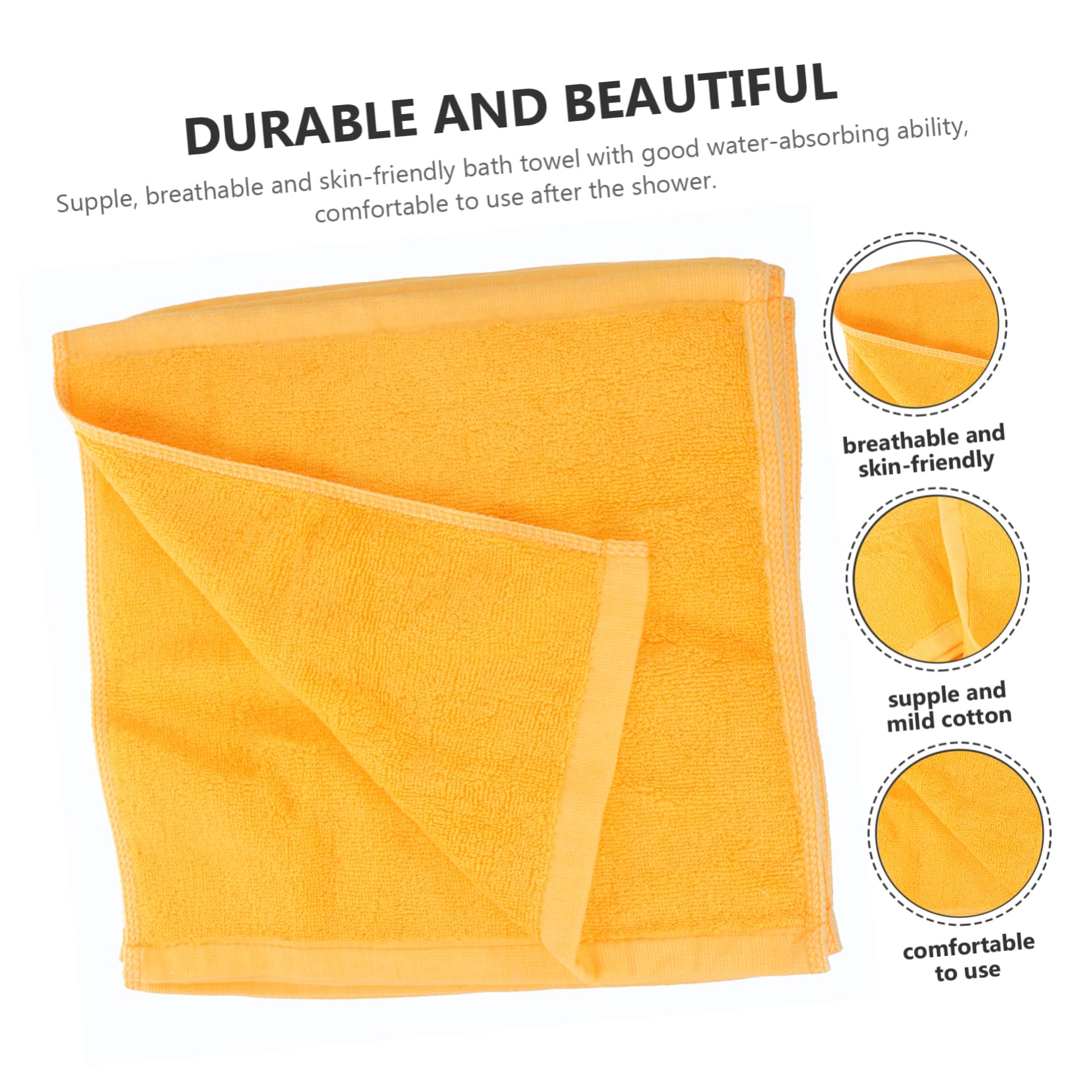 12piezas Toallitas De Algodón para Lavar Cara Manos y Sudor Suaves Absorbentes y Reutilizables
