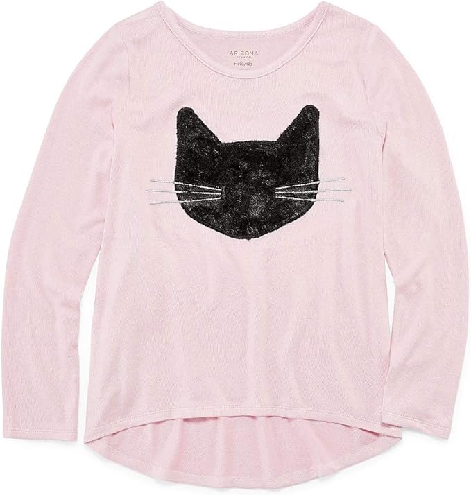 pink cat sweater
