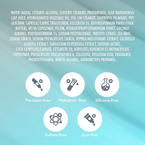 Miniatura 3 de MopTop Crema para el cabello rizado, mejora la definición natural para tipos de rizos ondulados, rizados y rizados, controla el encrespamiento y