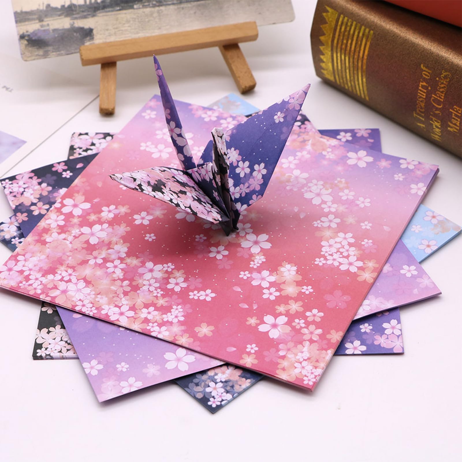 150 Feuilles Papier Origami 15x15 Cm - 36 Couleurs Double Face Pour Enfants Et Adultes