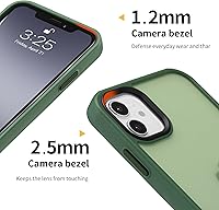 Vista 199 de Yriklso Strong Magnetic Case for iPhone 11 [Compatibilty with MagSafe] Protective Shockproof Cover Phone Case for iPhone 11 6.1" Frosted Purple