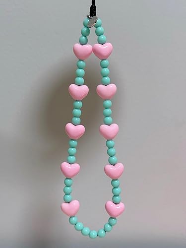 Miniatura 95 de Drawwind Correa universal con cuentas para teléfono, correa universal para teléfono celular, bonita pulsera de muñeca, cadena de cuentas, accesorios