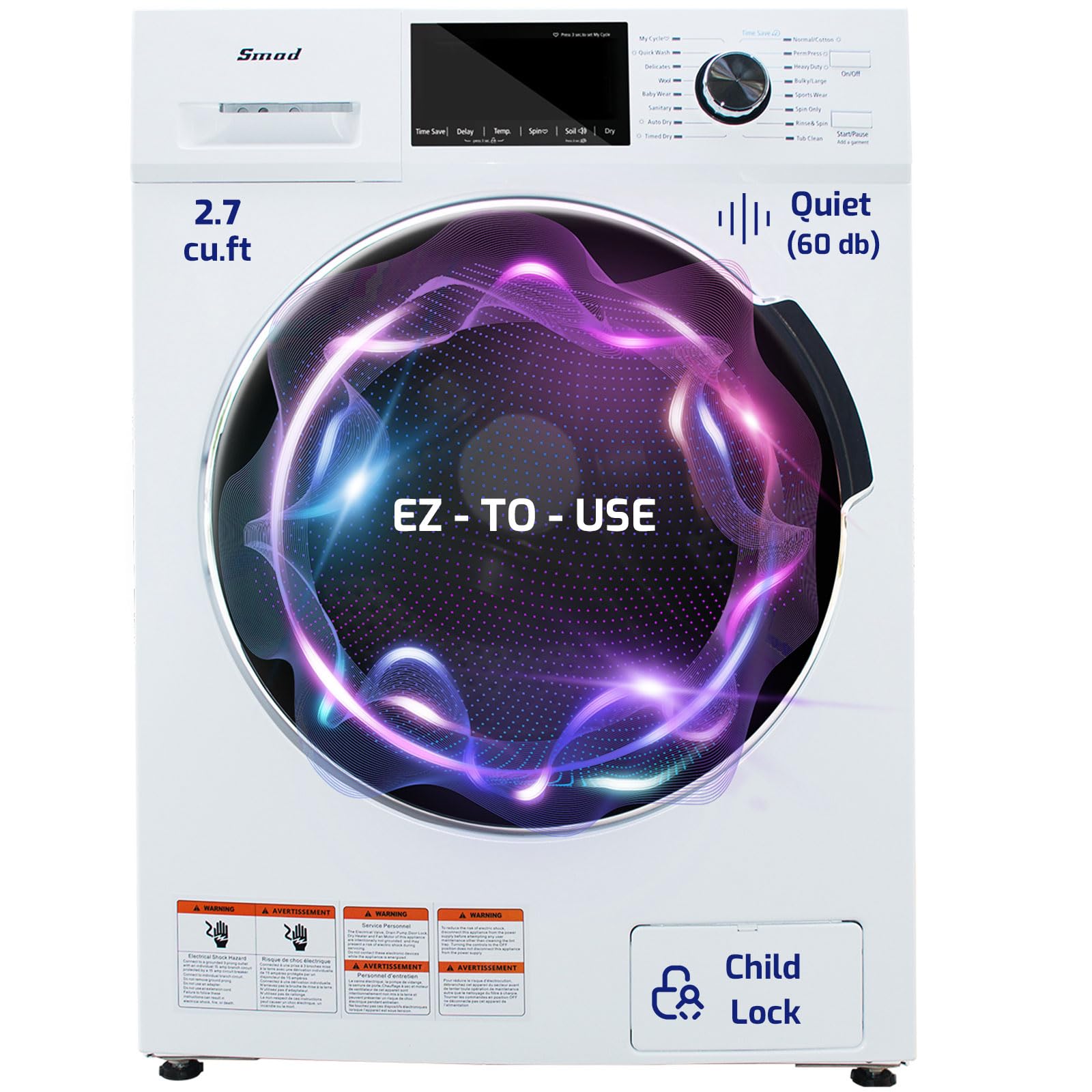 Amazon.com: 26 lbs Washer and Dryer Combo 24