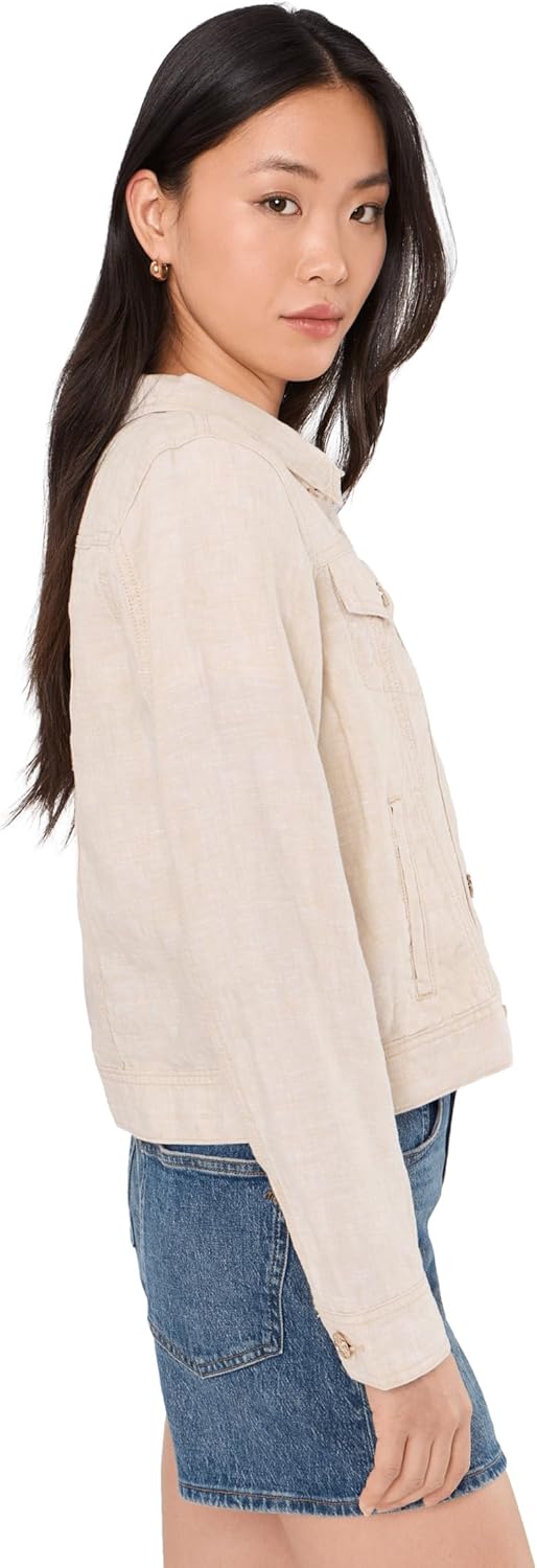 Lilly Pulitzer womens Seaspray Linen Jacket