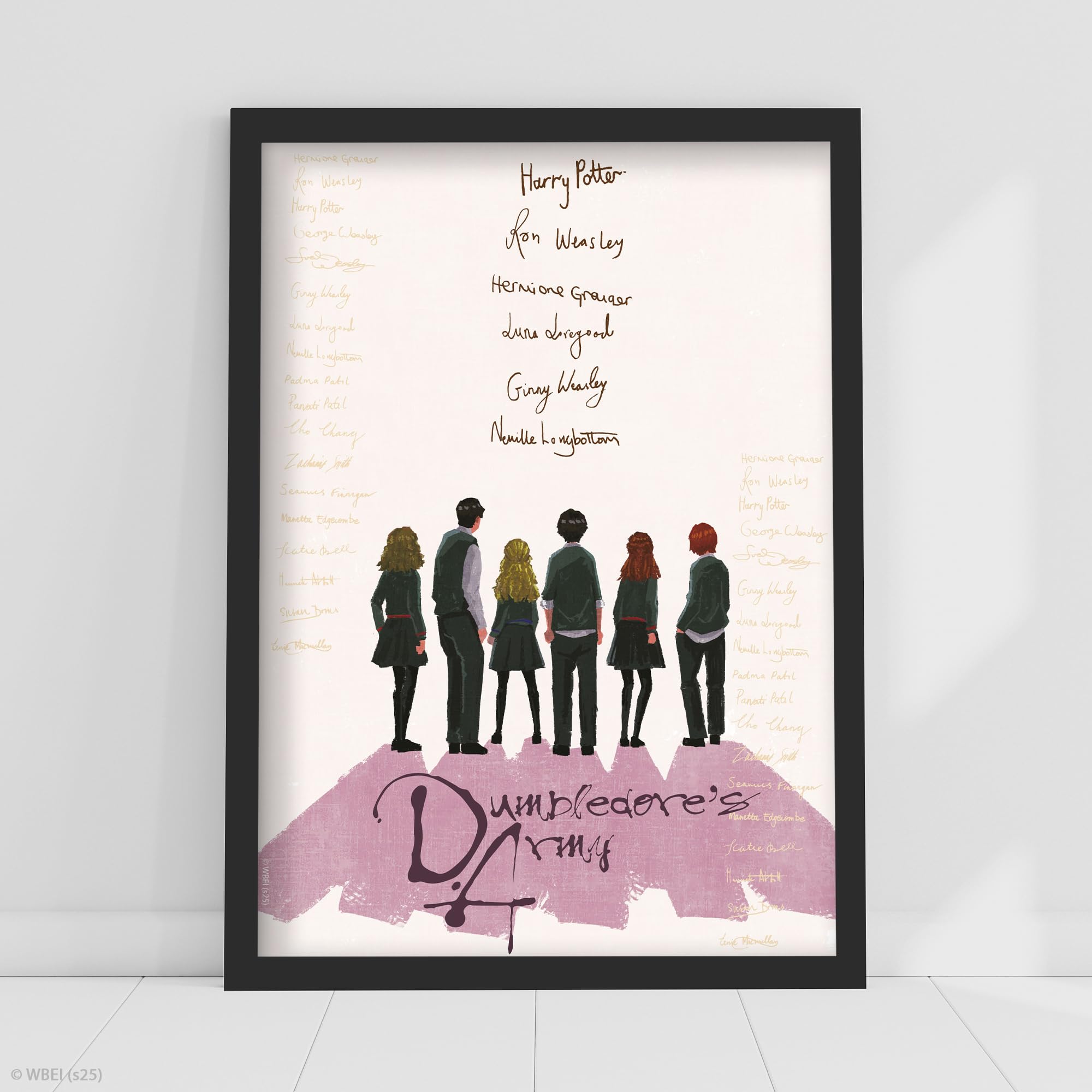 Harry Potter Print - Dumbledore's Army Sketch Poster Wall Art (29.7cm x 42cm - A3)