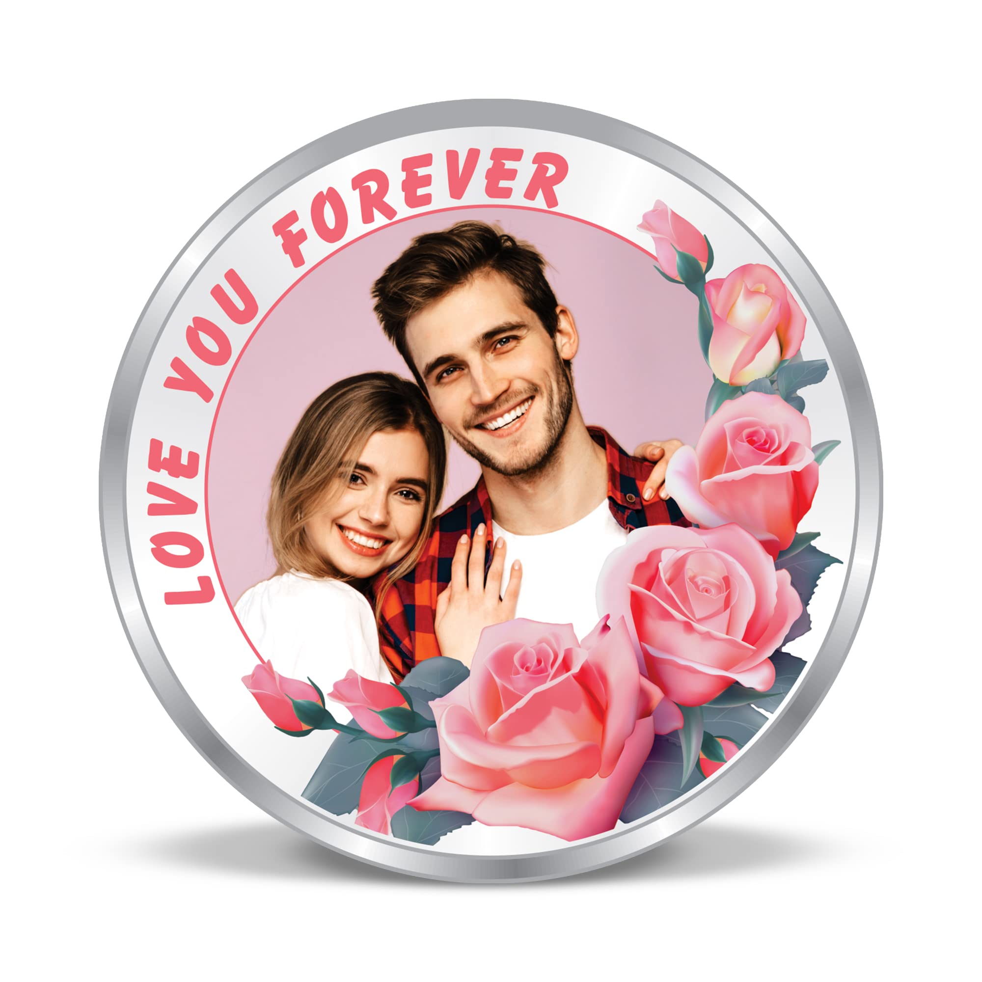 Precious Moments BIS Hallmarked Silver Coin Personalised Happy Valentines Day Gift 999 Pure by ACPL (B09QYG4YCQ) Amazon Price History, Amazon Price Tracker