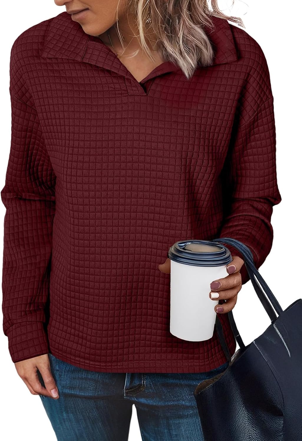 SHEWIN Fall Women Sweatshirt Spring Lightweight Pullover Shirts SHEWIN Fall Women Sweatshirt Spring Lightweight Pullover Shirts