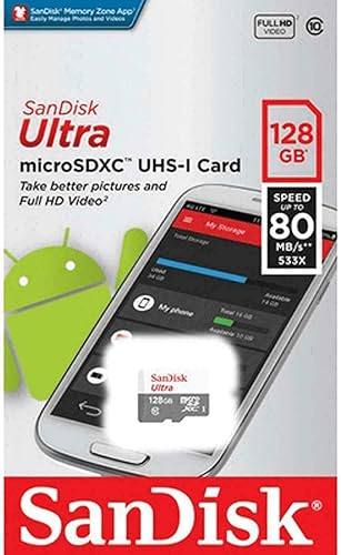 Miniatura 2 de SanDisk Tarjeta microSDXC Ultra SDSQUNS-128G-GN6MN 128GB 80MB/s UHS-I Clase 10