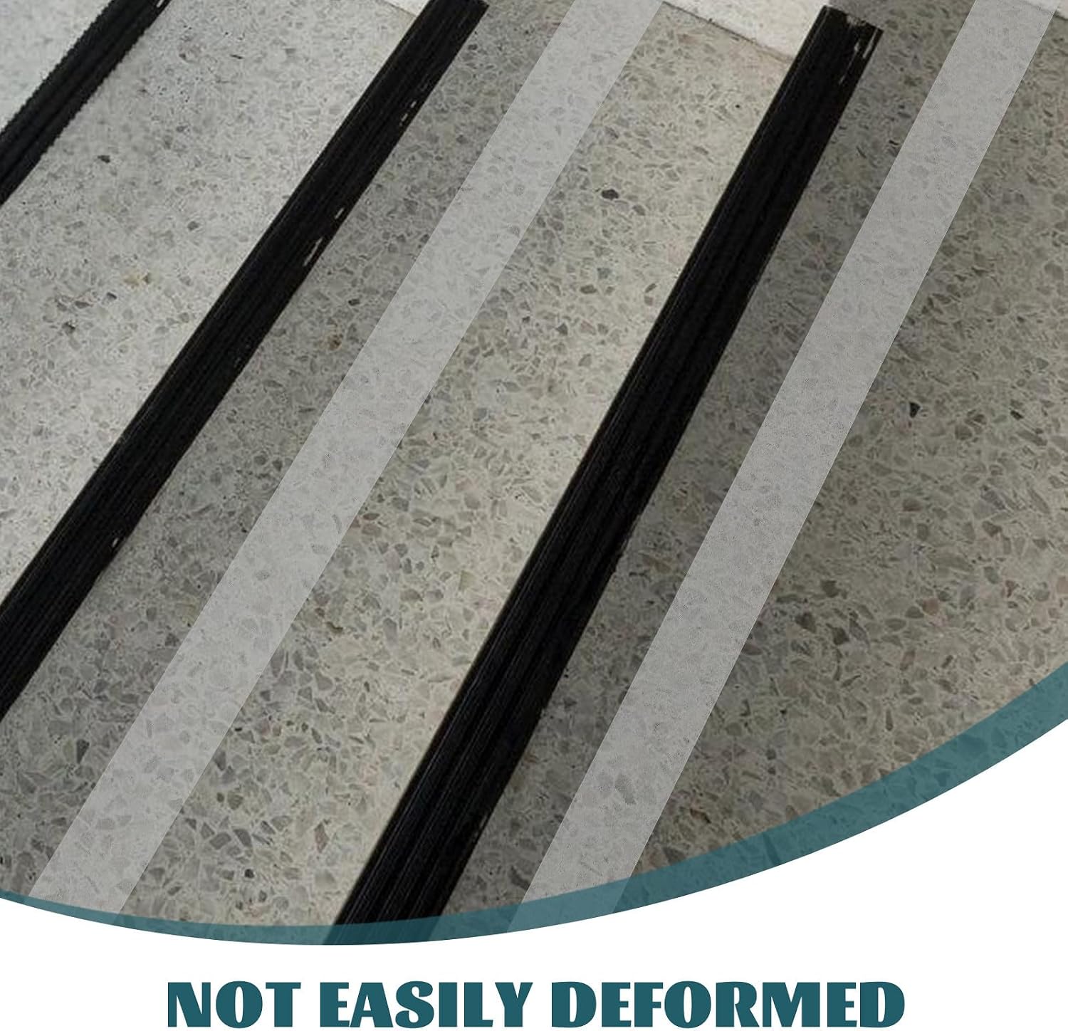 Anti Slip Adhesive Stair Treads Non Skid Tape for Outdoor Steps Rubber Friction Tape 5cm X 5m for Stairs and Skateboards