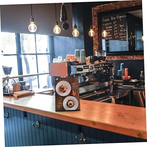 Miniatura 4 de NUOBESTY Soporte de exhibición de folleto de cartelera A4, soporte de papel publicitario, soporte de papel para fotos al por menor, soporte de