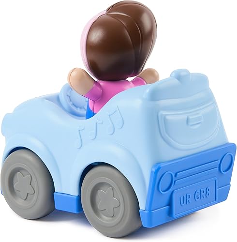 Miniatura 8 de Ms. Rachel Vehículo con figura de clic y acción de tirar, juguetes educativos y juguetes para niños pequeños para niñas y niños de 1 a 3 años