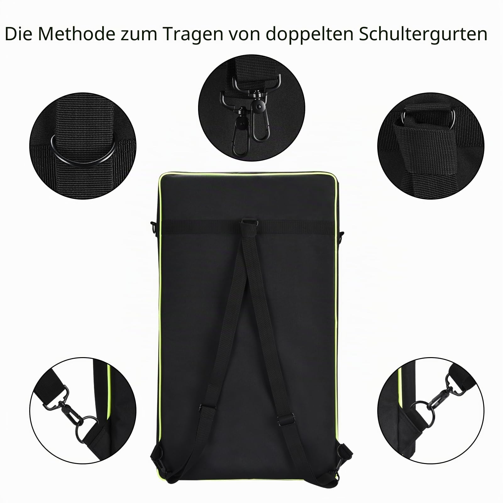 Tragetasche für Pioneer DDJ FLX10/DDJ-1000SRT/DDJ-1000 DJ-Controller, kompatibel mit 29.3316.534.33 cm Controllern, harte Reisetasche mit Schultergurt