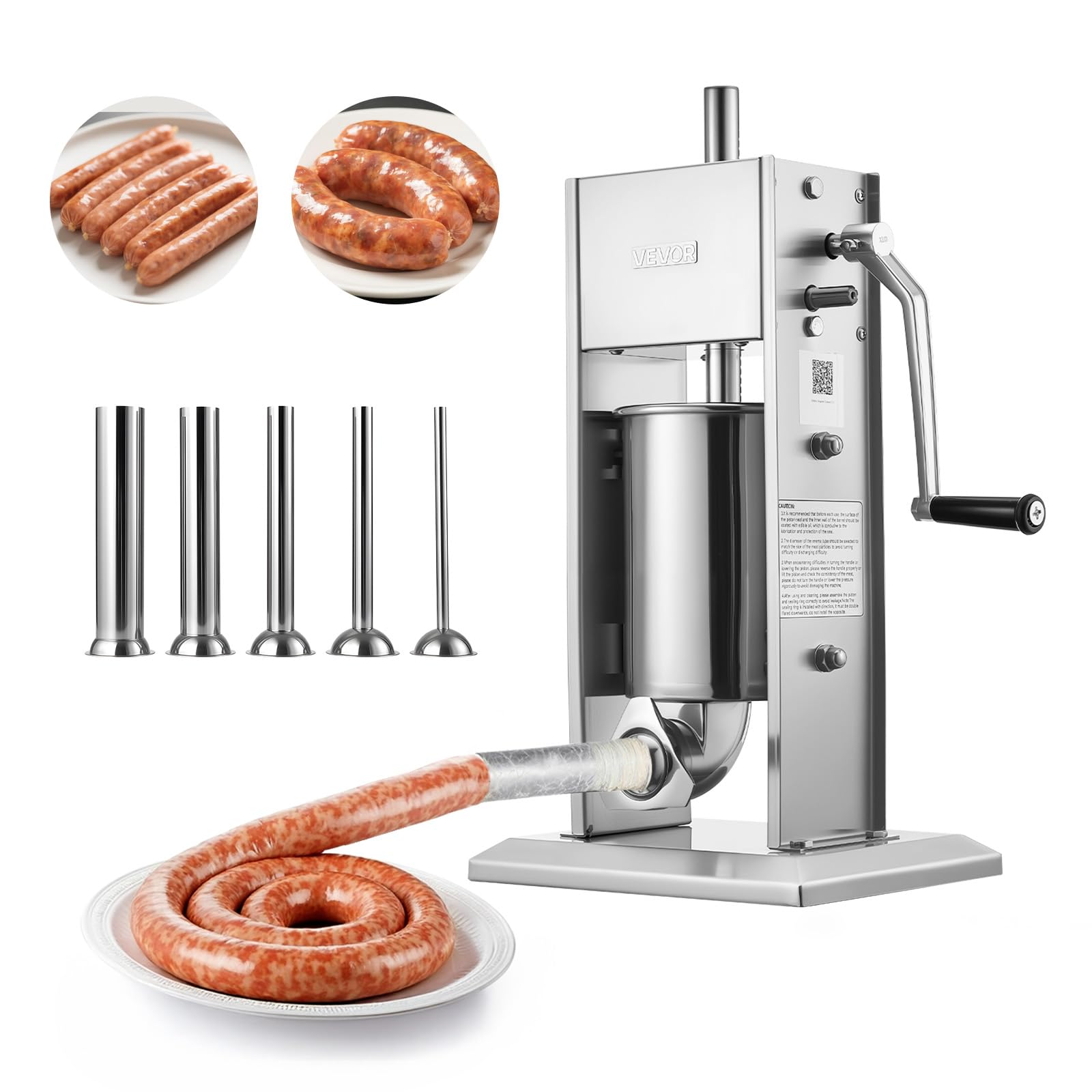 VEVOR 7 LBS Vertical Meat Stuffer