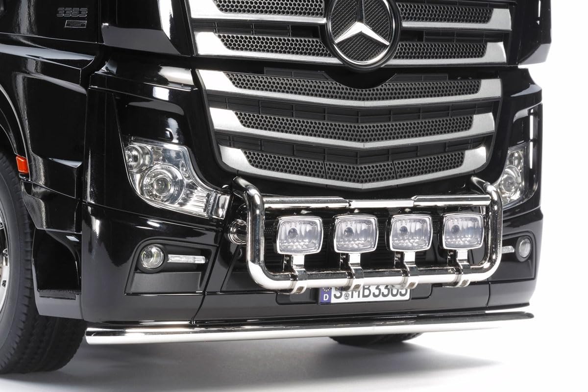 TAMIYA 300056348 1: 14 RC MB Actros 3363 giga SP. 6 X 4, Nero