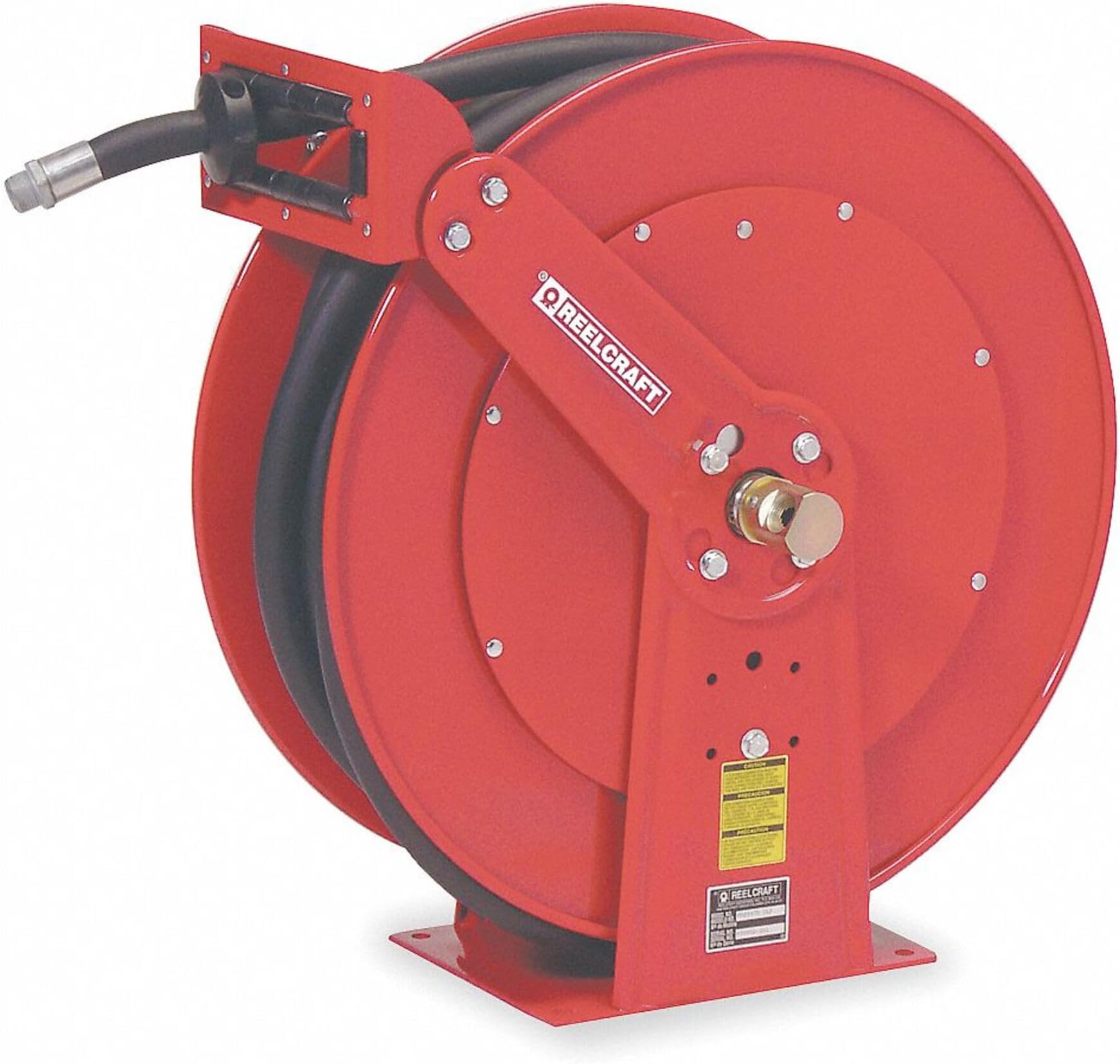 ReelcraftFD84050 OLP Spring Retractable Fuel Hose Reel, 1" x 50', 250 Psi, Fuel Hose Included