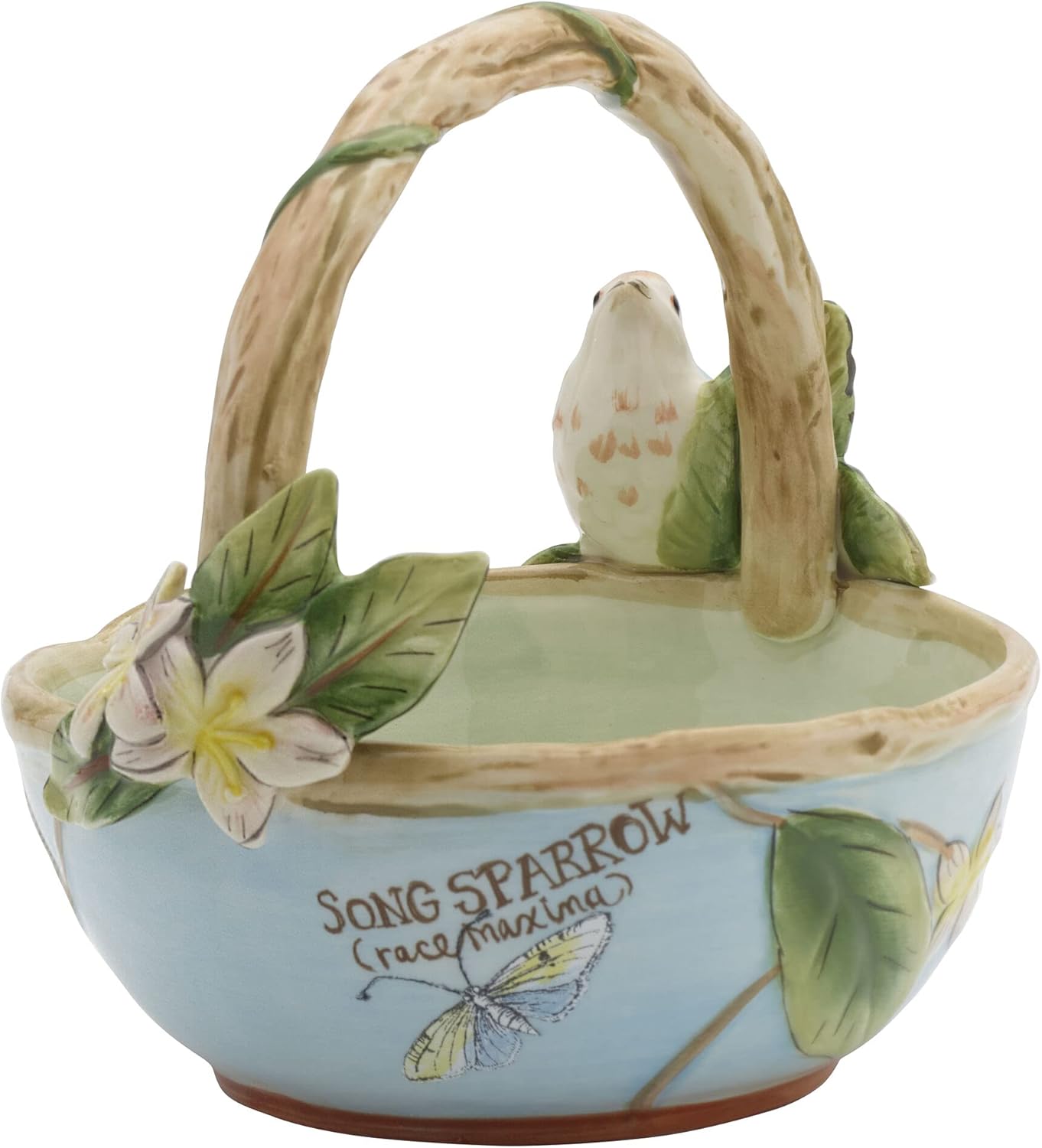 Fitz & Floyd Fitz and Floyd Toulouse Basket Bowl, 5.5-Inch, Multicolor