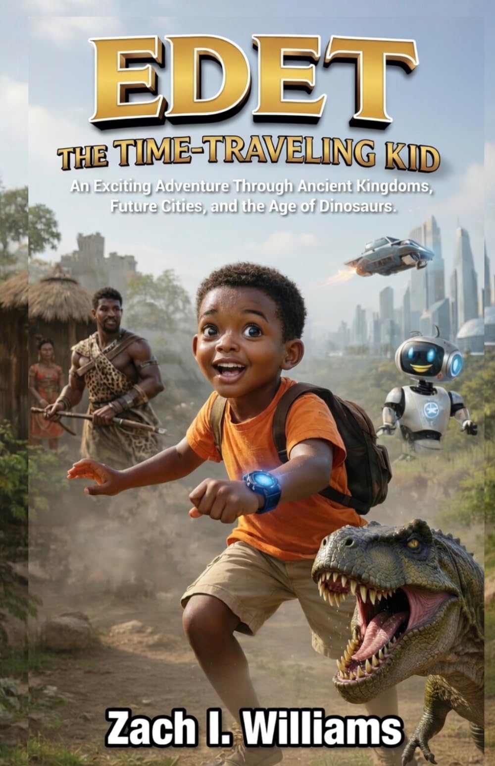 EDET THE TIME-TRAVELING KID: An Exciting Adventure Through Ancient Kingdoms, Future Cities, and the Age of Dinosaurs