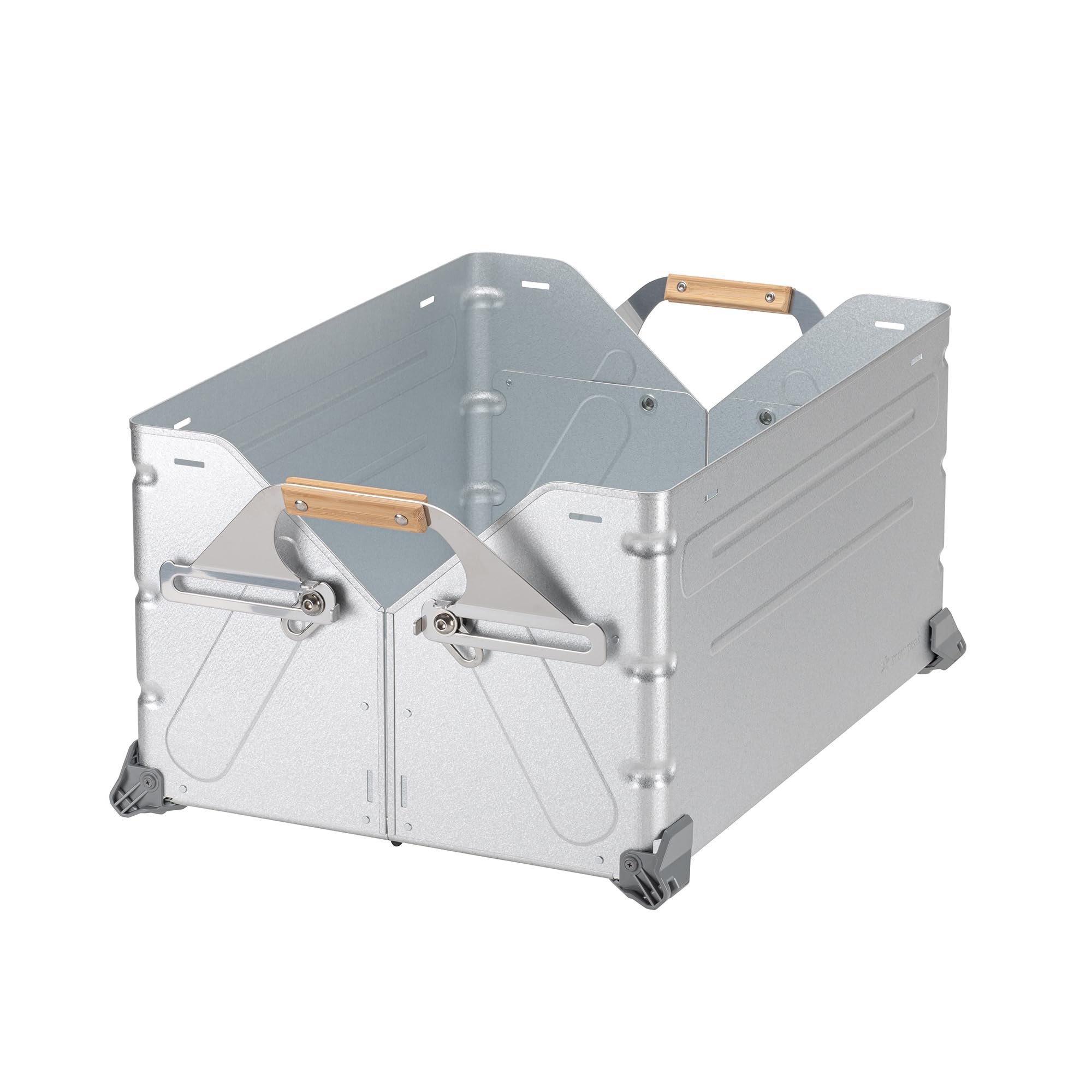 Snow Peak Stacking Shelf Container 50, Lightweight durable storage for camping & home