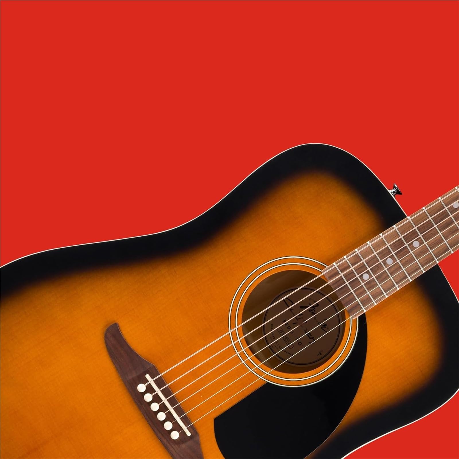 Gitara Elektryczna Gitara Akustyczna Sunset Gradient Z Płytą Wierzchnią Ze Świerku Dla Początkujących